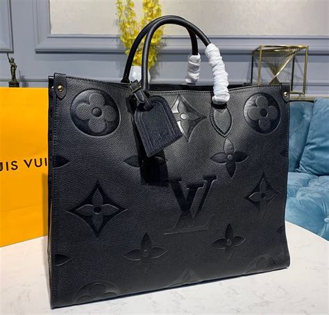 on the go lv black|louis vuitton onthego mm tote.